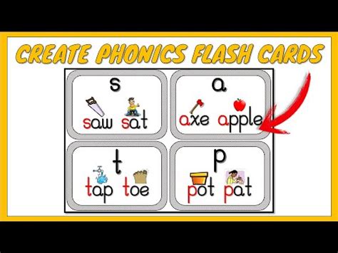 Home Phonics. . Phonics flashcards powerpoint
